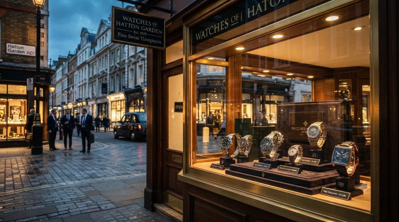 Where to Buy Luxury Watches in London? A Complete Guide to Hatton Garden